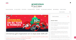 Desktop Screenshot of greatrctoys.com