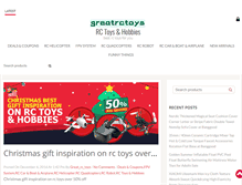 Tablet Screenshot of greatrctoys.com
